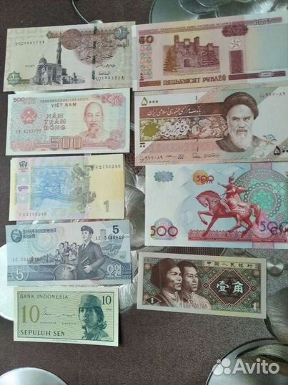 Банкноты разных стран