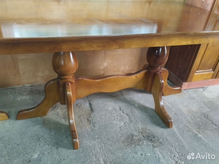 Стол обеденный из натурального дерева (Сосна)