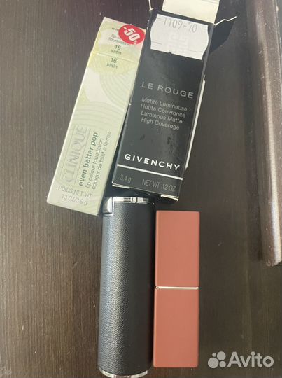 Givenchy Clinique помады