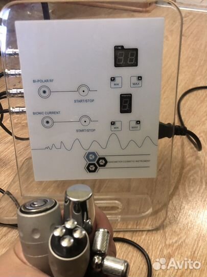 Аппарат rf лифтинга и миостимуляции для лица