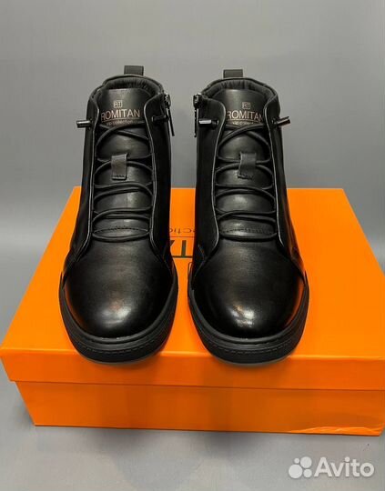 Ботинки Кроссовки Romitan мужские Зима 40-45