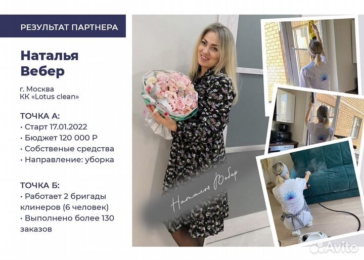 Готовая клининговая компания. Рязань
