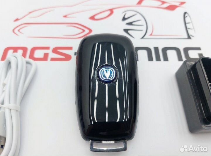 Смарт ключ Changan стиль Mercedes черный
