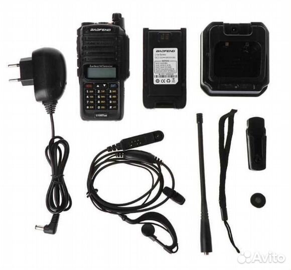 Рация Baofeng UV-9R Plus ip67 (с гарнитурой) 8 Вт