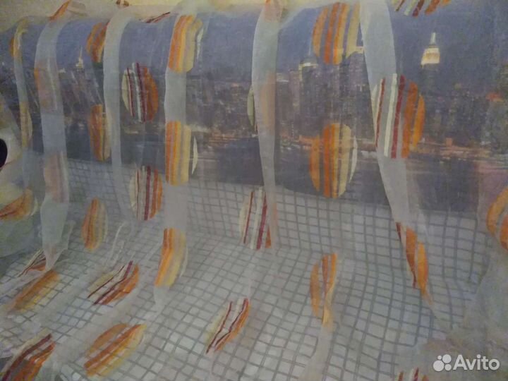 Шторы. Новый отрез тюля