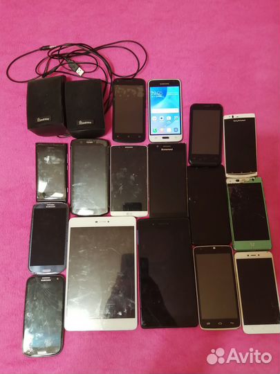 Продам нерабочие смартфоны, планшеты на запчасти