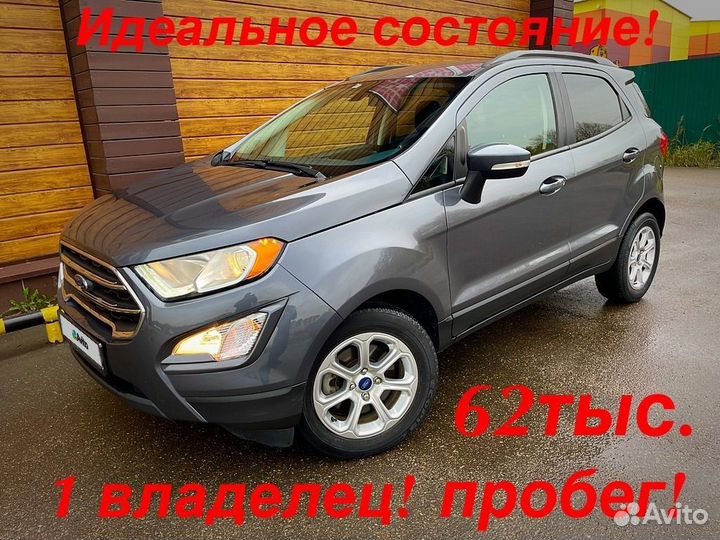 Ford EcoSport 1.5 AT, 2019, 62 000 км