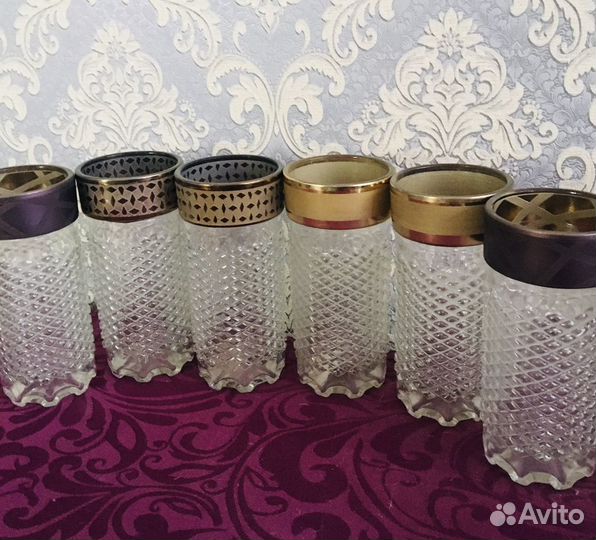 Стаканы стекло 6 шт