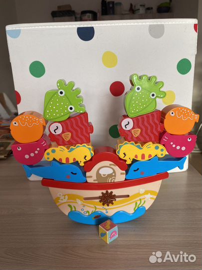 Развивающие игрушки балансир