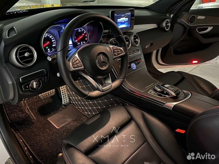 Коврики из экокожи для Mercedes-Benz C-class W205