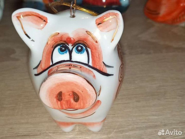 Ёлочное украшение Лефортовский фарфор