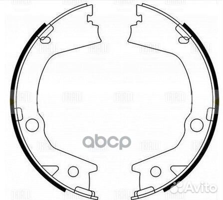 Колодки тормозные для а/м SsangYong New Actyon