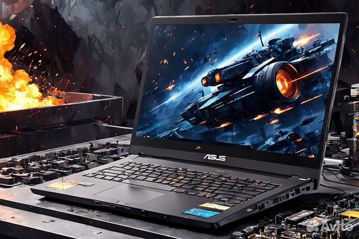 Игровой ноутбук Asus с гарантией i5/SSD