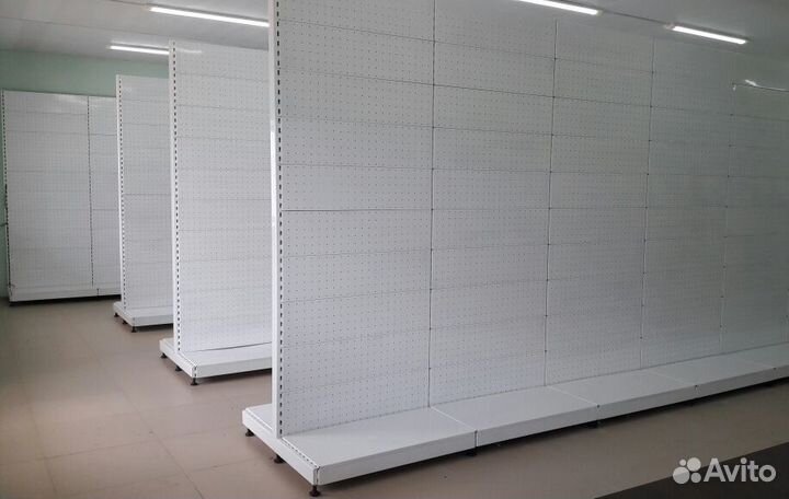 Стеллажи торговые для навесной продукции