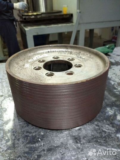 Покрытие колёс полиуретаном