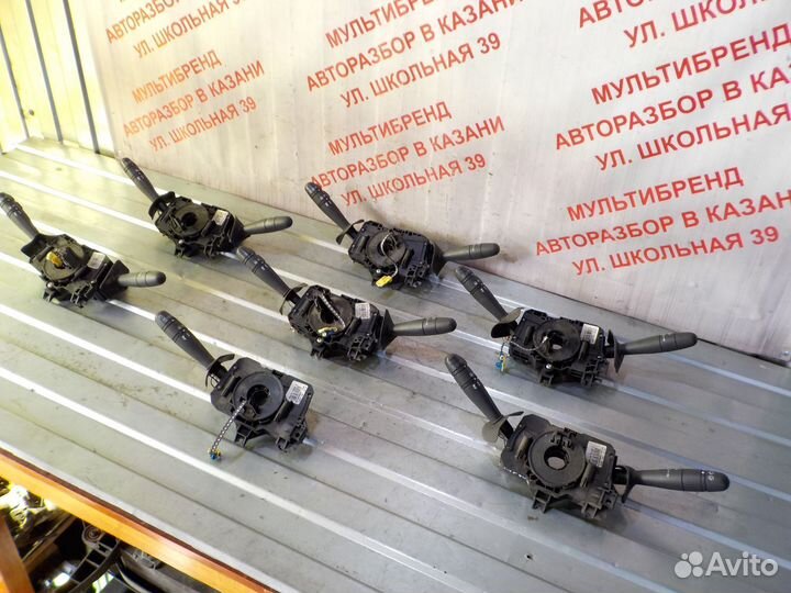 Подрулевые переключатели шлейф Логан 1 Ларгус н\у