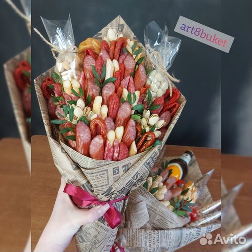 Съедобные букеты, наборы - мужские