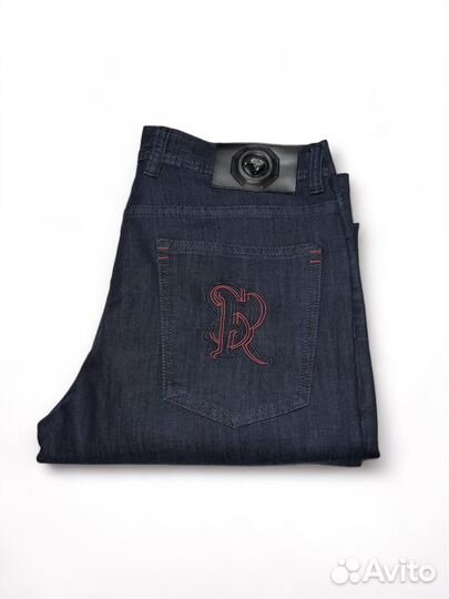 Эксклюзивные джинсы stefano ricci летние тонкие