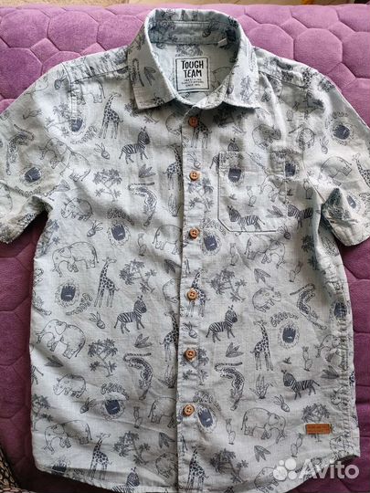 Рубашка для мальчика 134