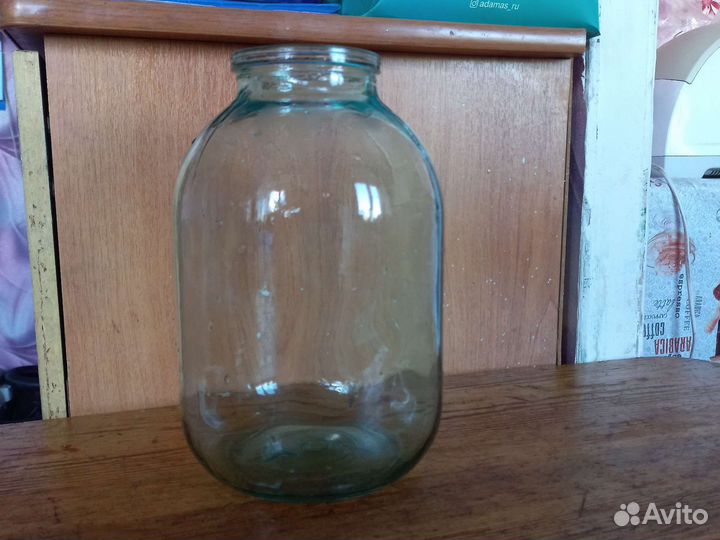 Банки с крышками 3, 2, 1,0,5л