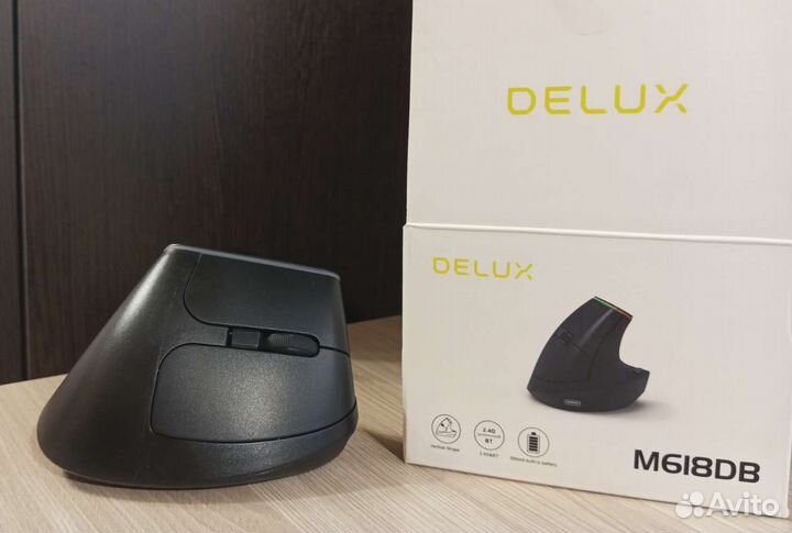 Мышь вертикальная беспроводная