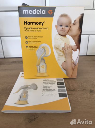 Молокоотсос medela 2 бутылочки,смарт соска