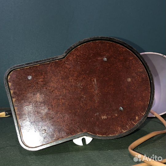 Винтажная настольная лампа карболит