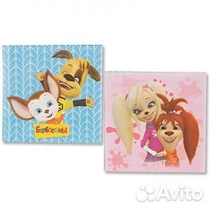 Салфетка Барбоскины 33см/12шт