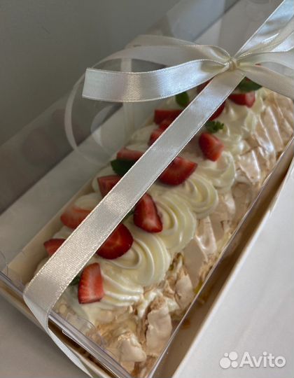 Меренговый рулет