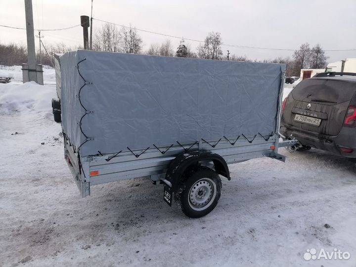 Прицеп 01.012 с тентом 110 см для природы, рыбалки