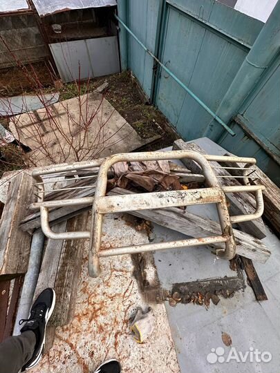 Кенгурятник на mitsubishi pajero