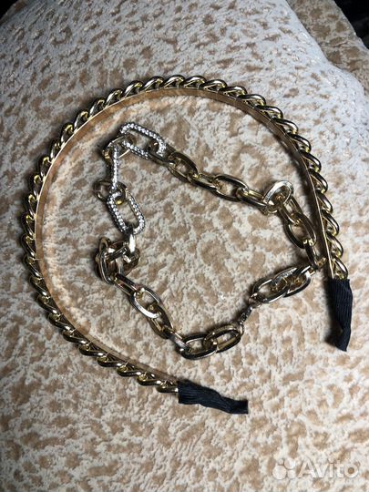 Ободок и цепочка