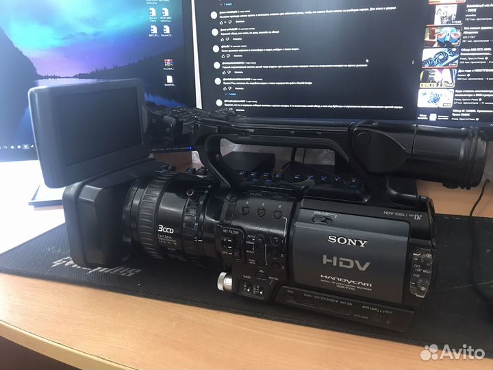 Видеокамера sony hdr z1e