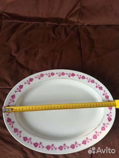 Блюдо большое овальное
