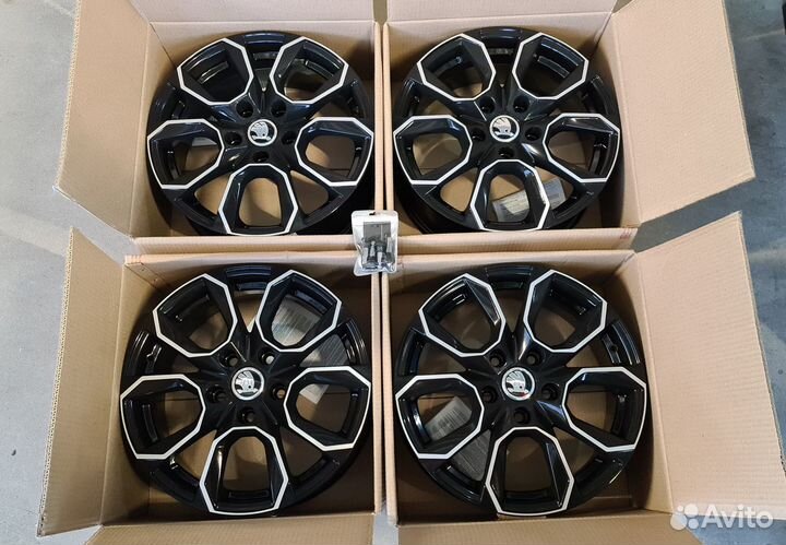 Новые R17 на Skoda Kodiaq Karoq Yetti Octavia