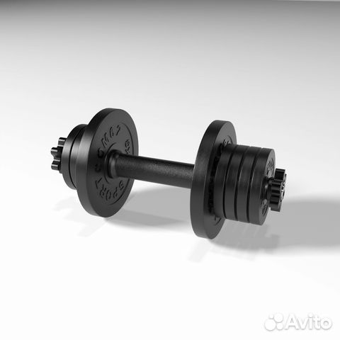 Гантель разборная barfits Sportcom D26 26,5кг 4