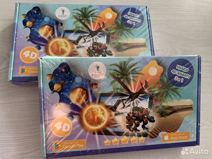4D карточки Smarty для детей