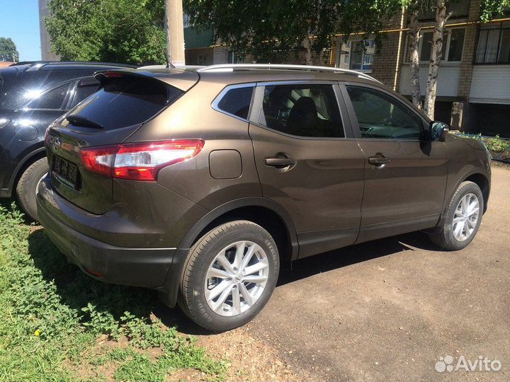 Рейлинги на крышу Nissan Qashqai 2014