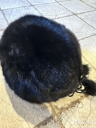 Берет женский норковый