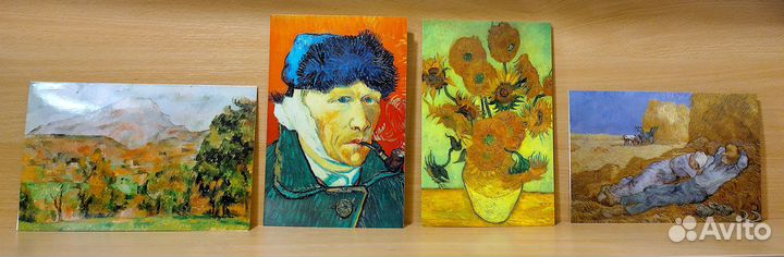 Импрессионисты. Двойные открытки с конвертом. Моне