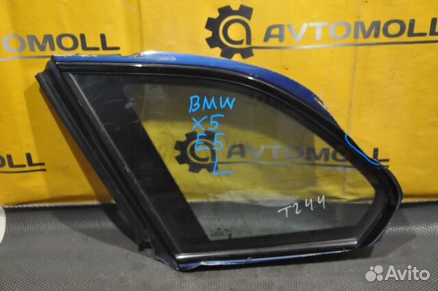 Стекло багажника левое BMW X5 E53