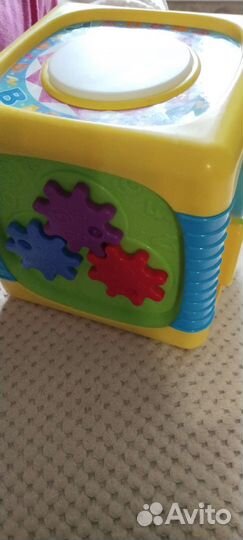 Ослик и куб интерактивный