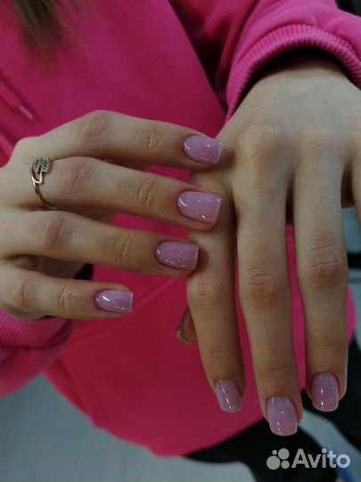 Маникюр на дому, гель-лак, укрепление гелем