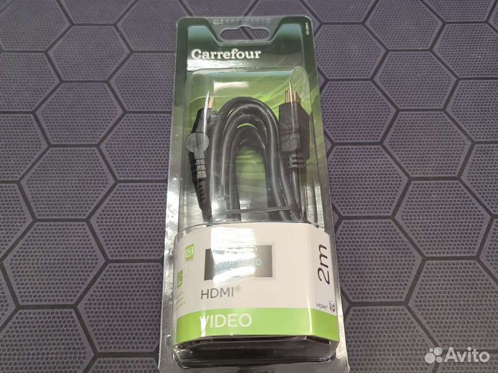 Кабель hdmi 2M high speed поворотный