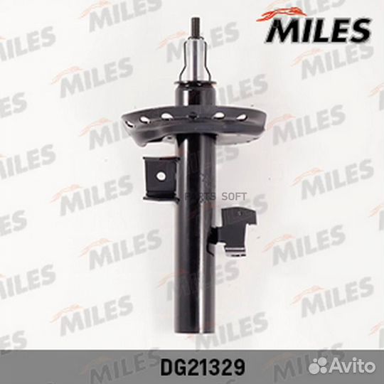 Miles DG21329 Амортизатор передний правый (ford mondeo IV/ volvo S80 II/V70 III 06) (KYB 339718) DG2