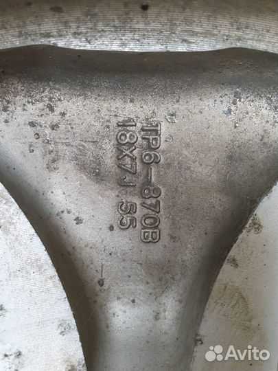 Диски литые оригинальные Honda r18