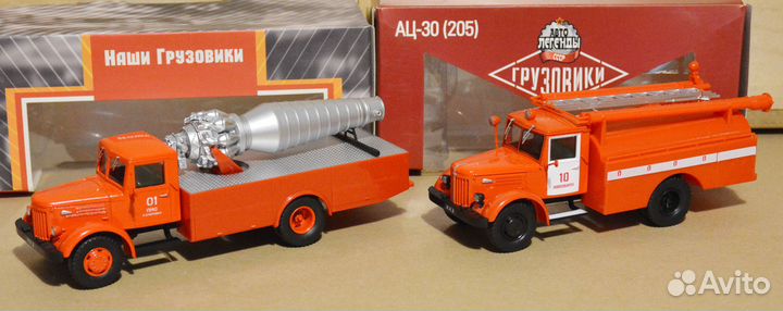 Пожарные авто deagostini