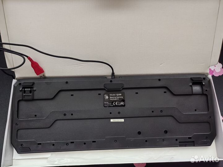 Игровая клавиатура blazing A4Tech Bloody Q100