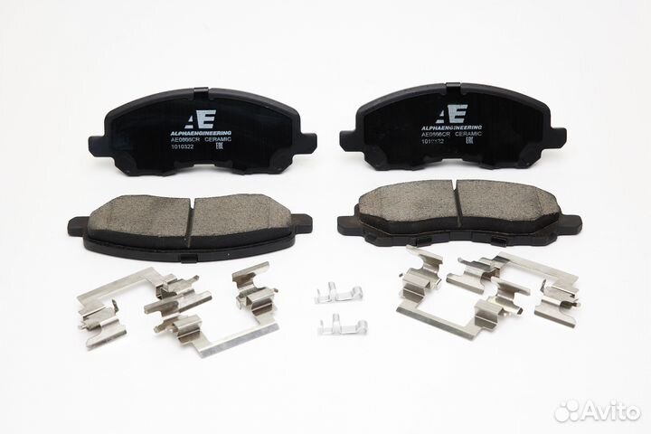 Тормозные колодки Mitsubishi Lancer 8