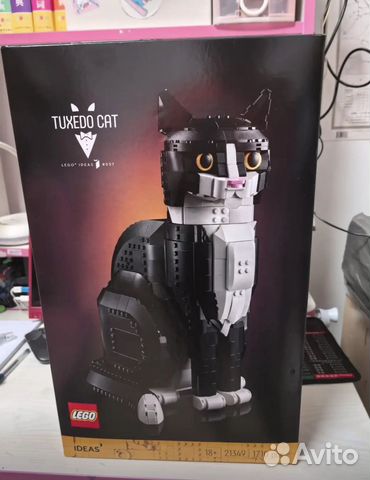 Lego Ideas Tuxedo Cat 21349 (Кот ) оригинал купить в Москве по